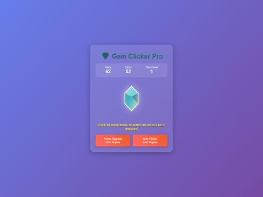 gem clicker pro