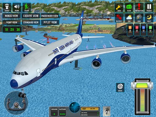 Passenger Airplane: Flight 3D