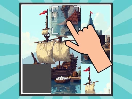 Pixel Slide Puzzle